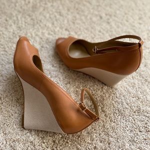 Ann Taylor | Wedge with Ankle Strap